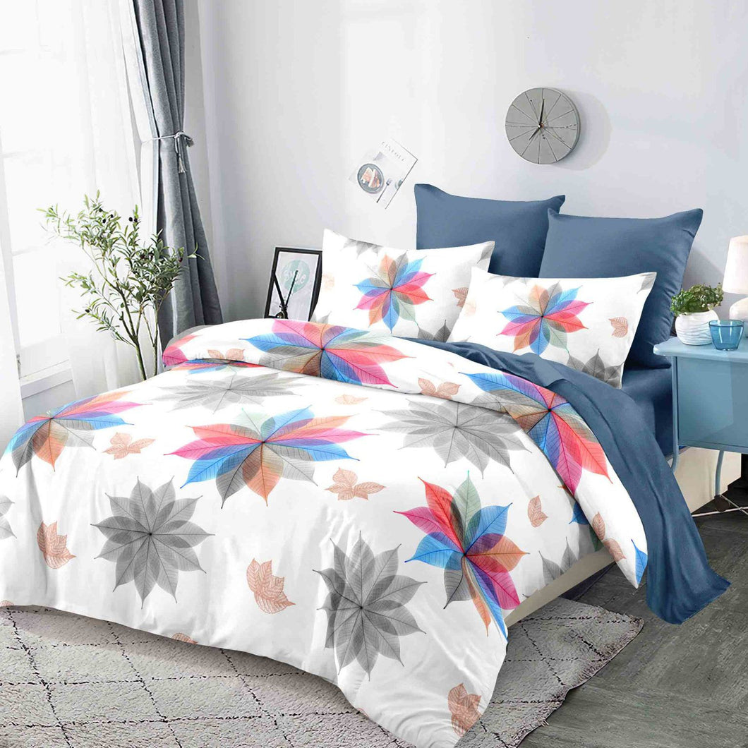 Lenjerie pat dublu, FINET, fara elastic, 6 piese, F-86