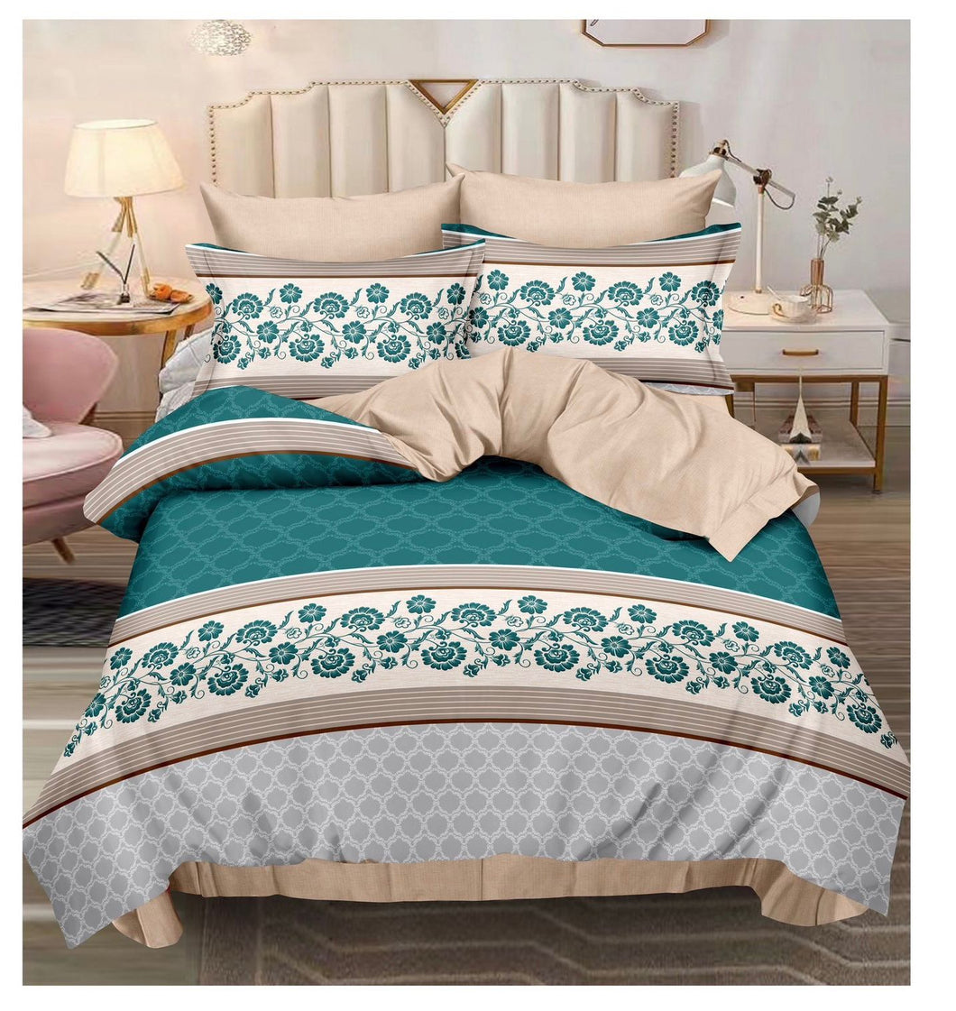 Lenjerie pat dublu, FINET, fara elastic, 6 piese, F-190