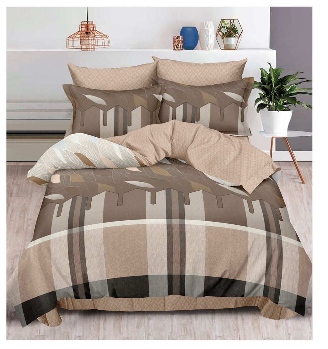 Lenjerie pat dublu, FINET, fara elastic, 6 piese, F-186