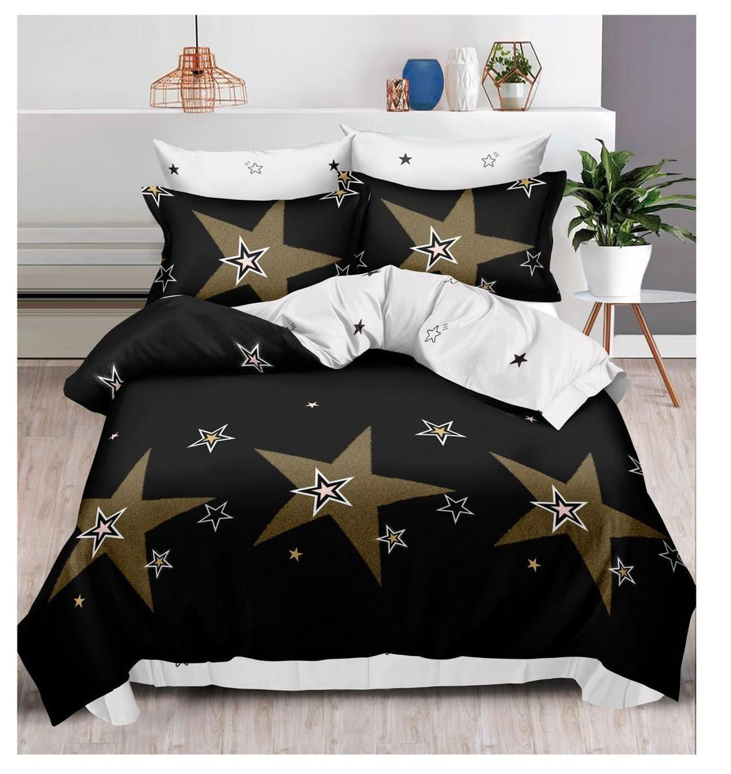 Lenjerie pat dublu, FINET, fara elastic, 6 piese, F-183