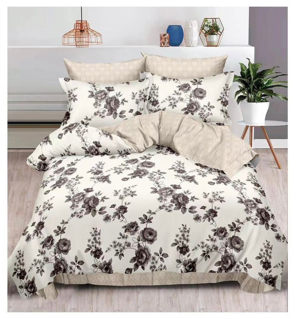 Lenjerie pat dublu, FINET, fara elastic, 6 piese, F-180