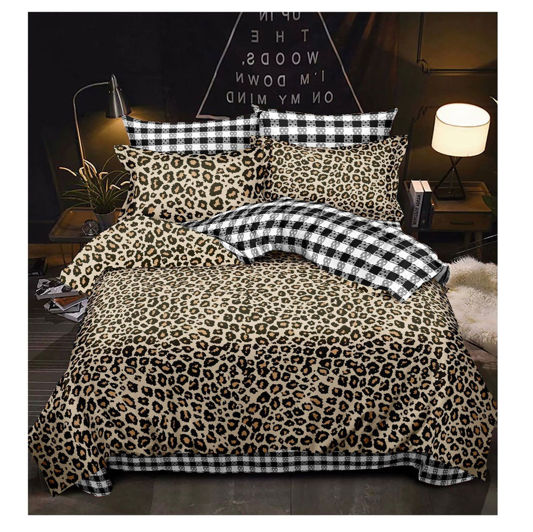 Lenjerie pat dublu, FINET, fara elastic, 6 piese, F-178