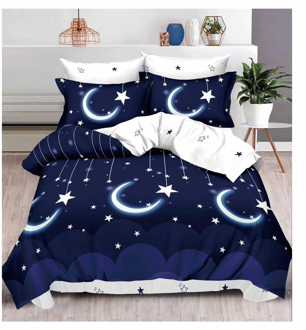 Lenjerie pat dublu, FINET, fara elastic, 6 piese, F-158