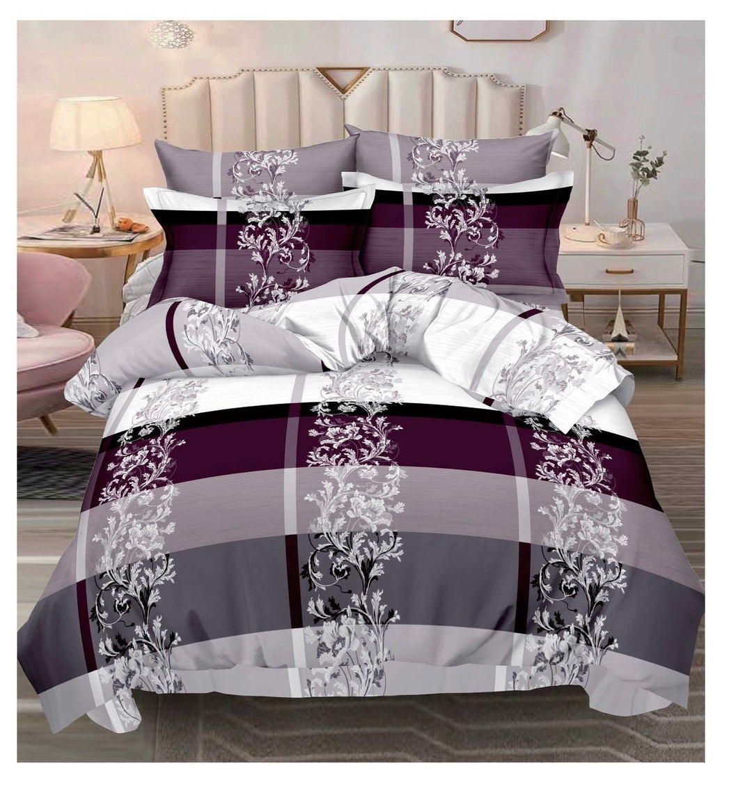 Lenjerie pat dublu, FINET, fara elastic, 6 piese, F-151