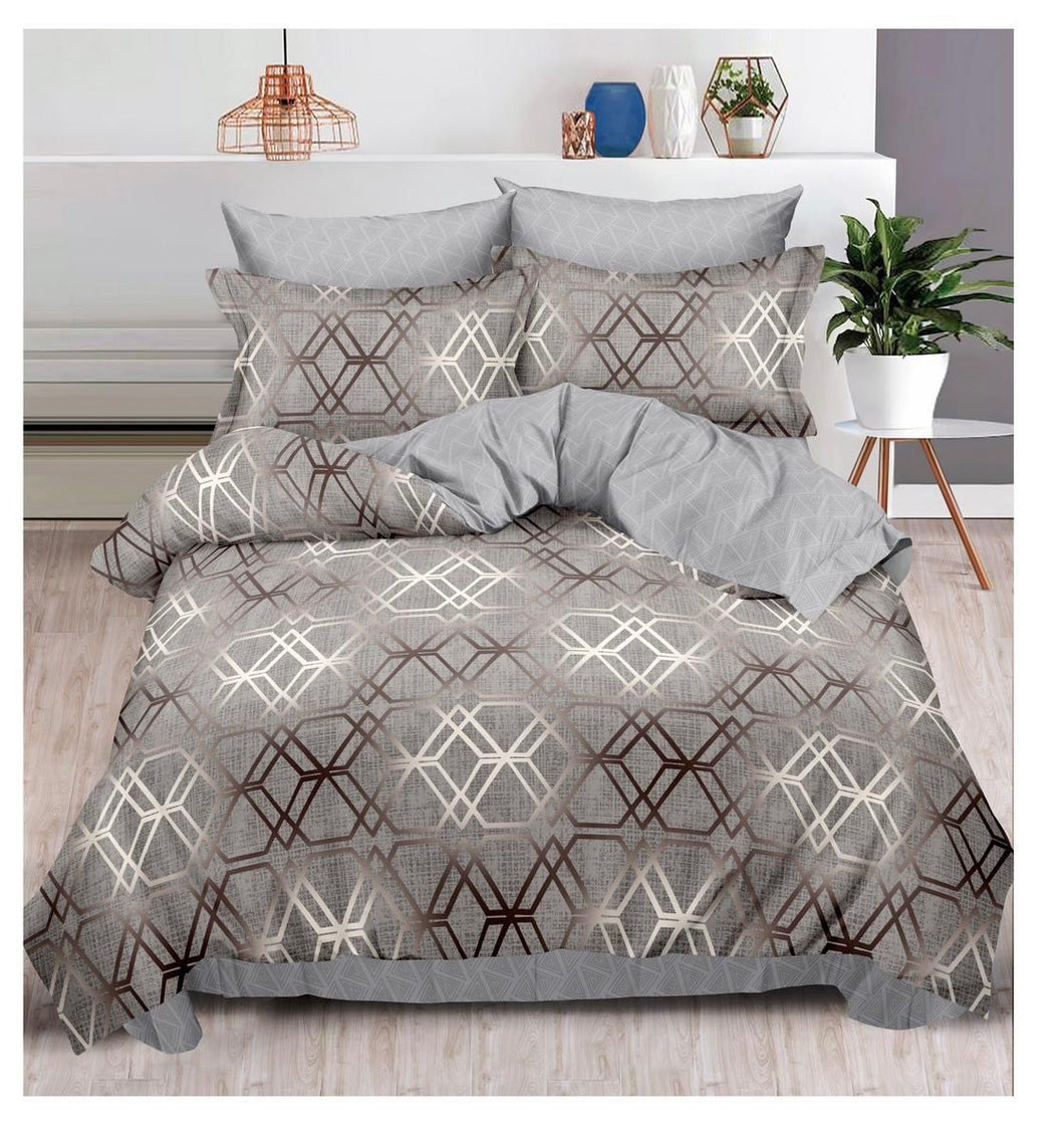 Lenjerie pat dublu, FINET, fara elastic, 6 piese, F-150