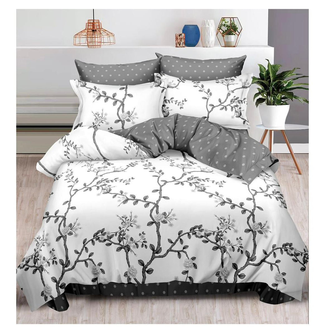 Lenjerie pat dublu, FINET, fara elastic, 6 piese, F-170