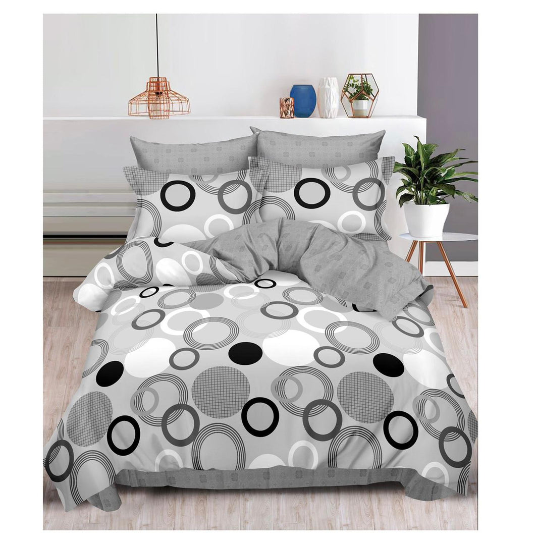 Lenjerie pat dublu, FINET, fara elastic, 6 piese, F-166