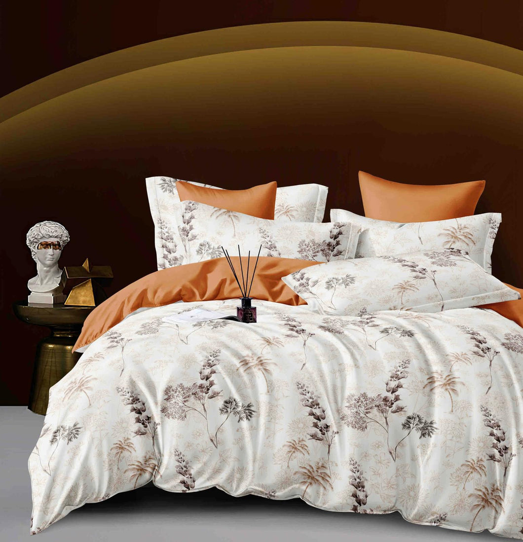 Lenjerie pat dublu, FINET, fara elastic, 6 piese, F-296