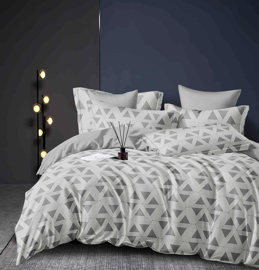 Lenjerie pat dublu, FINET, fara elastic, 6 piese, F-295